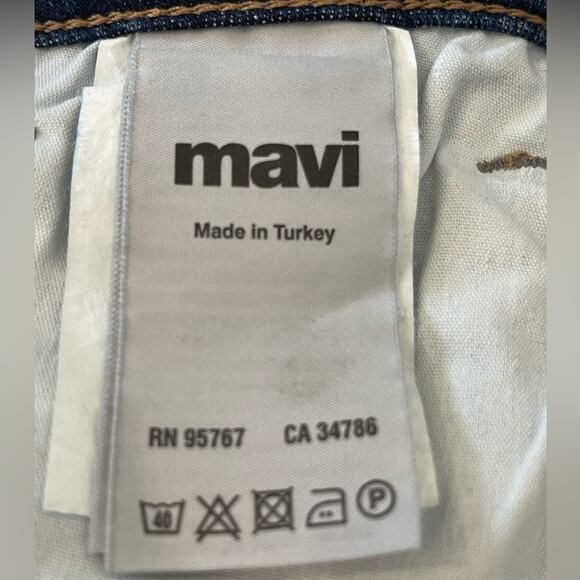 New ~ MAVI ~ Adriana Ankle Mid Rise Super Skinny Jeans  27 - Picture 5 of 8